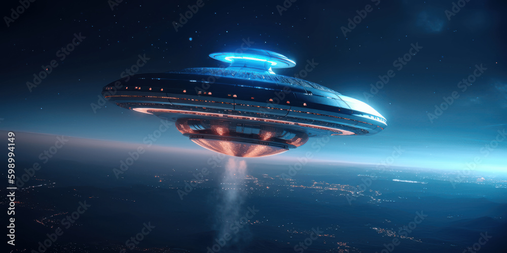 UFO, flying saucer, alien flying object