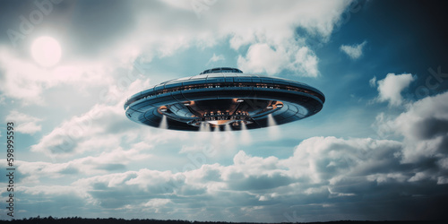 UFO  flying saucer  alien flying object