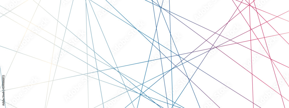 Obraz premium A beautiful Chaotic abstract line seamless pattern. Random geometric line seamless pattern. colorful outline monochrome texture. Vector illustration. 