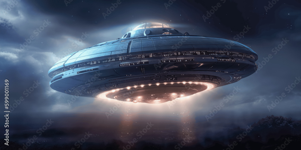 UFO, flying saucer, alien flying object UFO, flying saucer, alien flying object