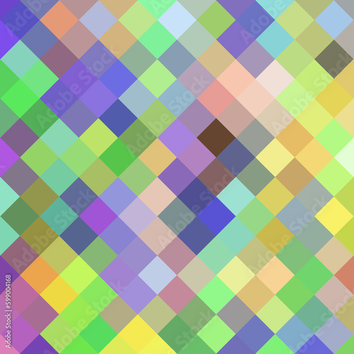 Pattern green pixel background, pattern. Green pixel wallpaper. Vector illustration.