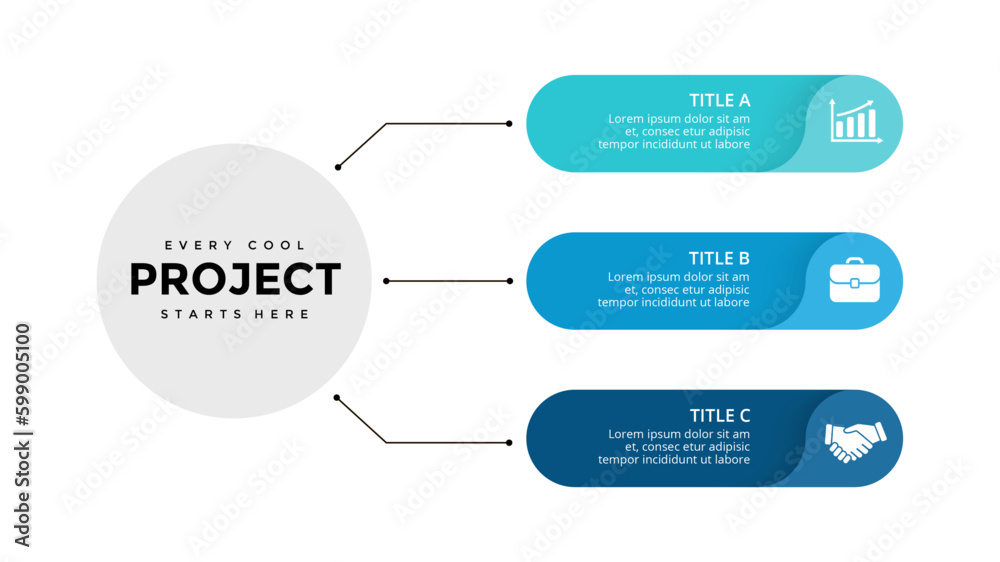 diagram of a process for business presentations or any other type of project diagram of a process for business presentations or any other type of project