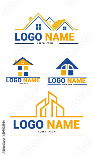 vector home  logo design, it is a best home logo design template. (ID: 599005944)