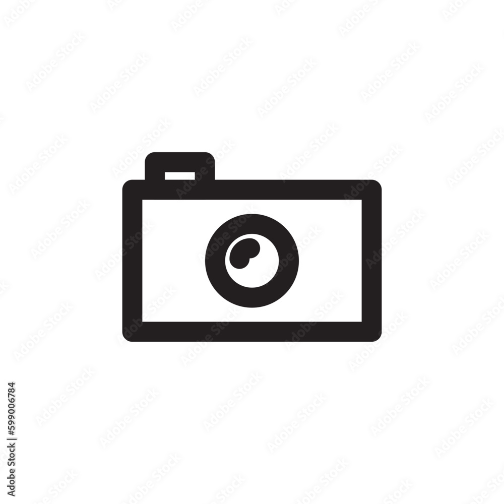 Video camera vector icon. Photo camera vector icon. Camera flat sign design. Recorder linear outline symbol pictogram. UX UI icon Video camera vector icon. Photo camera vector icon. Camera flat sign design. Recorder linear outline symbol pictogram. UX UI icon