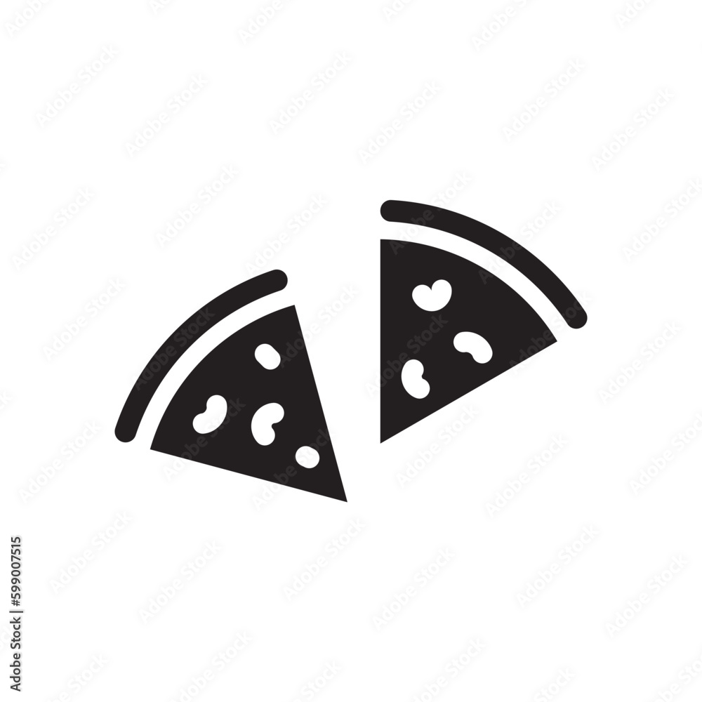 Pizza vector icon. Sliced Pizza flat sign design. Pizza symbol pictogram. UX UI icon Pizza vector icon. Sliced Pizza flat sign design. Pizza symbol pictogram. UX UI icon