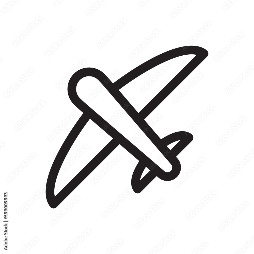 Plane vector icon. Aviation icon. Airplane flat sign design. Flight transport plane symbol. Airport airplane outline vector sign. Reactive plane line symbol. Aircraft pictogram. Jet icon. UX UI icon Plane vector icon. Aviation icon. Airplane flat sign design. Flight transport plane symbol. Airport airplane outline vector sign. Reactive plane line symbol. Aircraft pictogram. Jet icon. UX UI icon