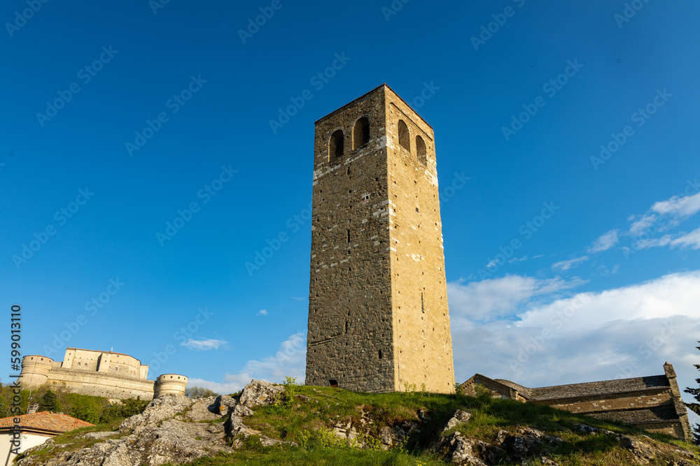 town tower in San Leo