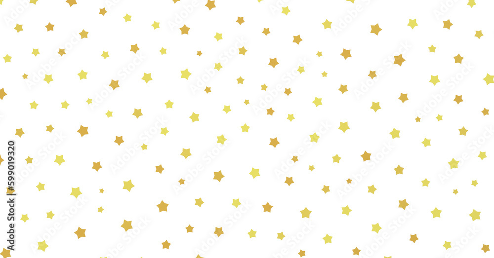 Stars - golden stars - (PNG transparent)