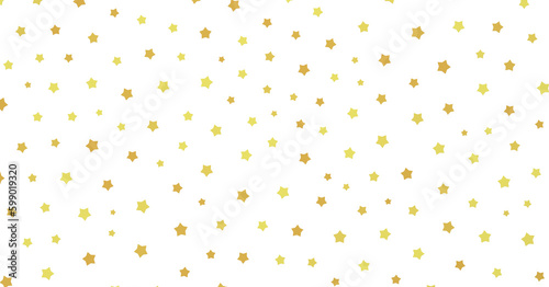 Stars - golden stars - (PNG transparent)