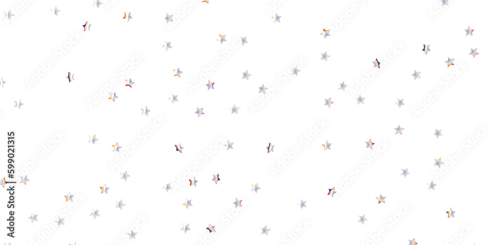 sparkles silver stars on white background with text place- Image - png transparent