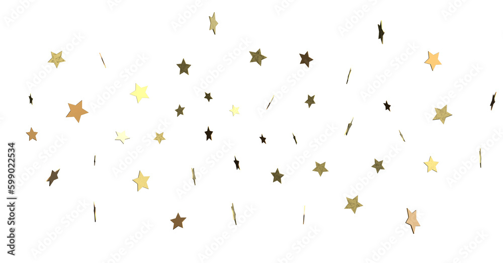 XMAS Stars - Banner with golden decoration. Festive border with falling glitter dust and stars. XMAS Stars - Banner with golden decoration. Festive border with falling glitter dust and stars.