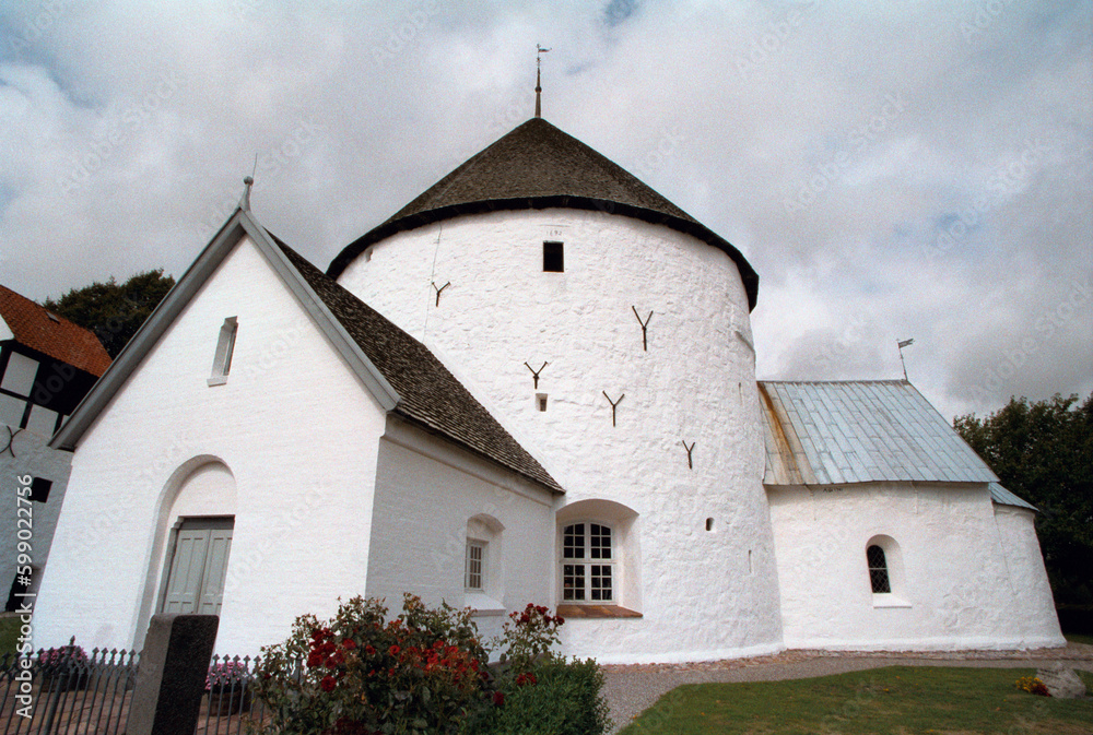 Osterlars Fortified church - Bornholm - Denmark