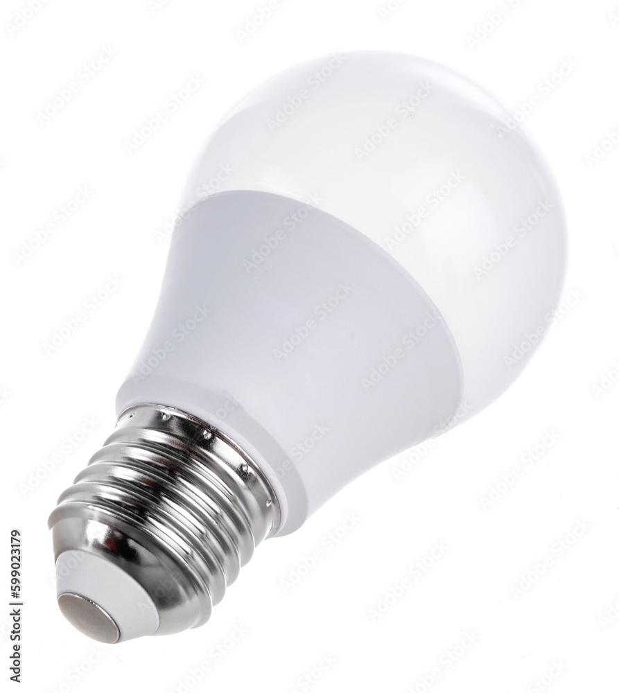 huge white light bulb isolated on white background huge white light bulb isolated on white background