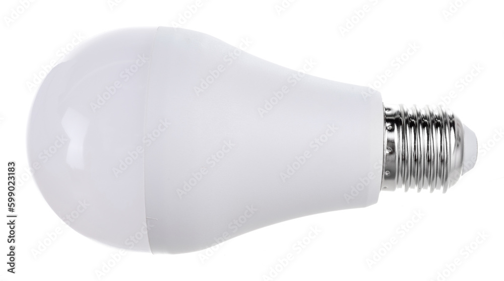 huge white light bulb isolated on white background huge white light bulb isolated on white background