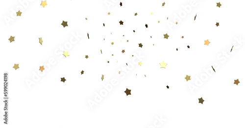 golden stars -  PNG transparent 