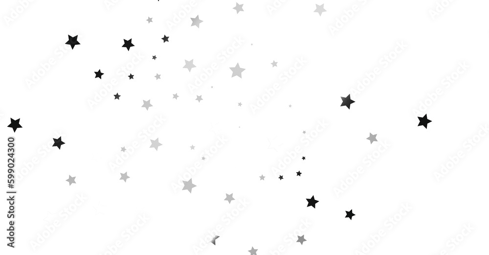 Group of silver stars isolated on white background. - png transparent Group of silver stars isolated on white background. - png transparent