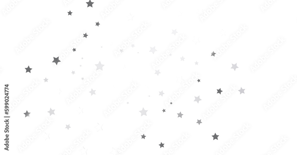 Group of silver stars isolated on white background. - png transparent Group of silver stars isolated on white background. - png transparent