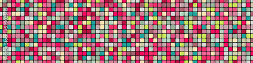 Color checkered squares background abstract illustration