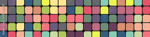 Color checkered squares background abstract illustration