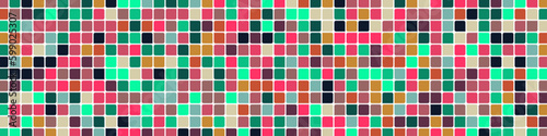 Color checkered squares background abstract illustration
