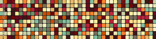 Color checkered squares background abstract illustration