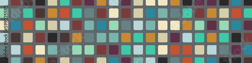 Color checkered squares background abstract illustration