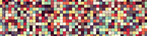 Color checkered squares background abstract illustration