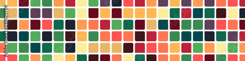 Color checkered squares background abstract illustration