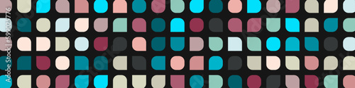 Color checkered squares background abstract illustration