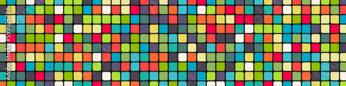 Color checkered squares background abstract illustration