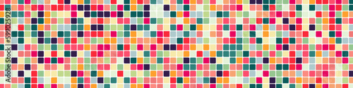 Color checkered squares background abstract illustration
