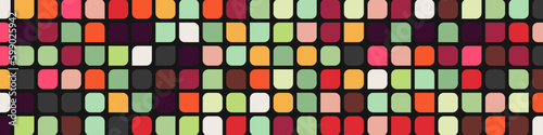 Color checkered squares background abstract illustration