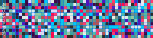 Color checkered squares background abstract illustration