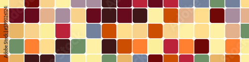 Color checkered squares background abstract illustration