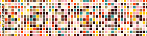 Color checkered squares background abstract illustration