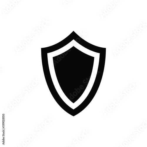 Antivirus icon. Guard symbol. Shield vector icon. Protection flat sign design. Anti virus shield pictogram. UX UI icon