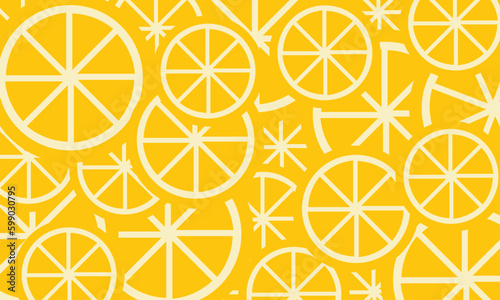 lemon slices background