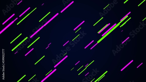 Digital technology pink green  line news illustration background