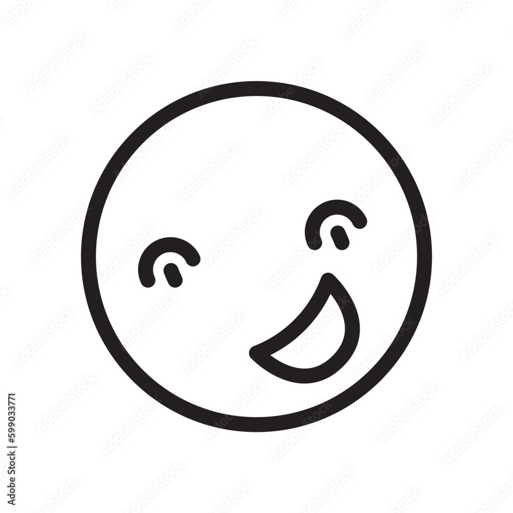 Smile vector icon. Emoji icon. Happy smile flat sign design. Smile face symbol pictogram. UX UI icon Smile vector icon. Emoji icon. Happy smile flat sign design. Smile face symbol pictogram. UX UI icon