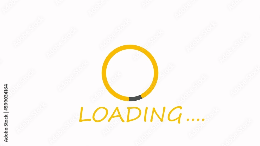 Abstract beautiful loading icon illustration background Abstract beautiful loading icon illustration background