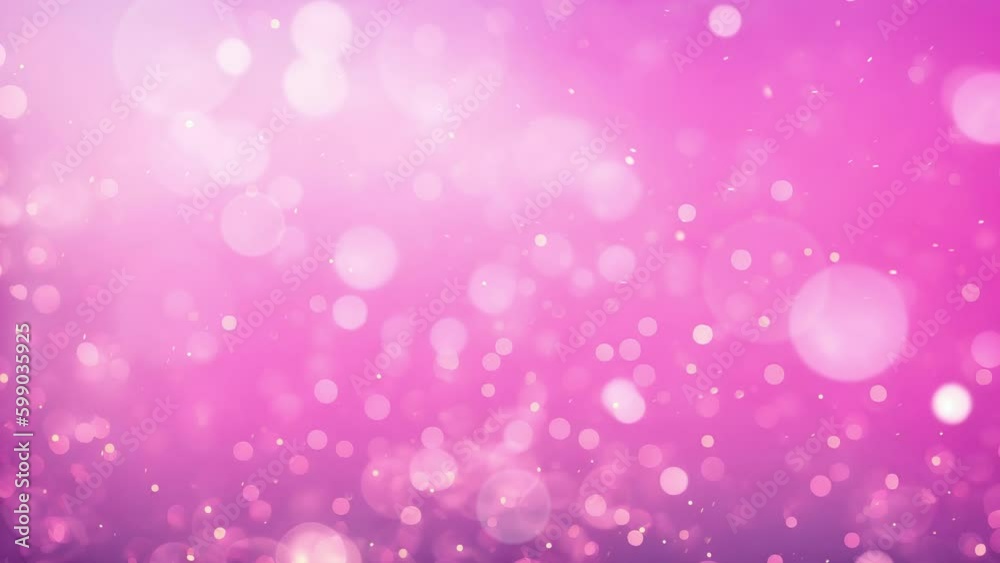 Pink Light Bokeh Background Animation Pink Light Bokeh Background Animation