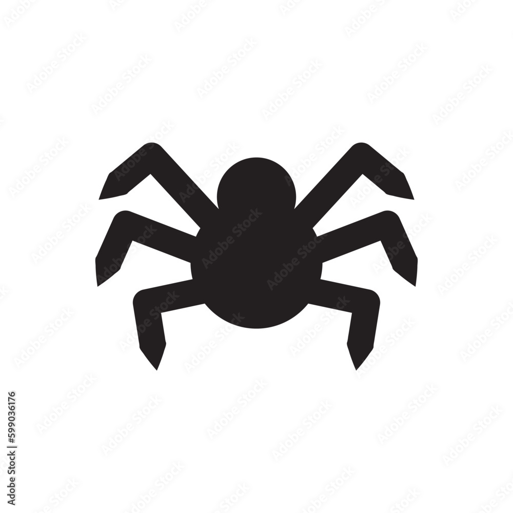 Spider vector icon. Insect flat sign design. Spider symbol pictogram. UX UI icon Spider vector icon. Insect flat sign design. Spider symbol pictogram. UX UI icon