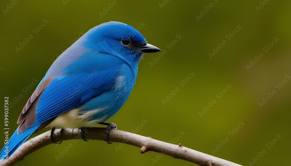 Obraz premium blue jay on branch