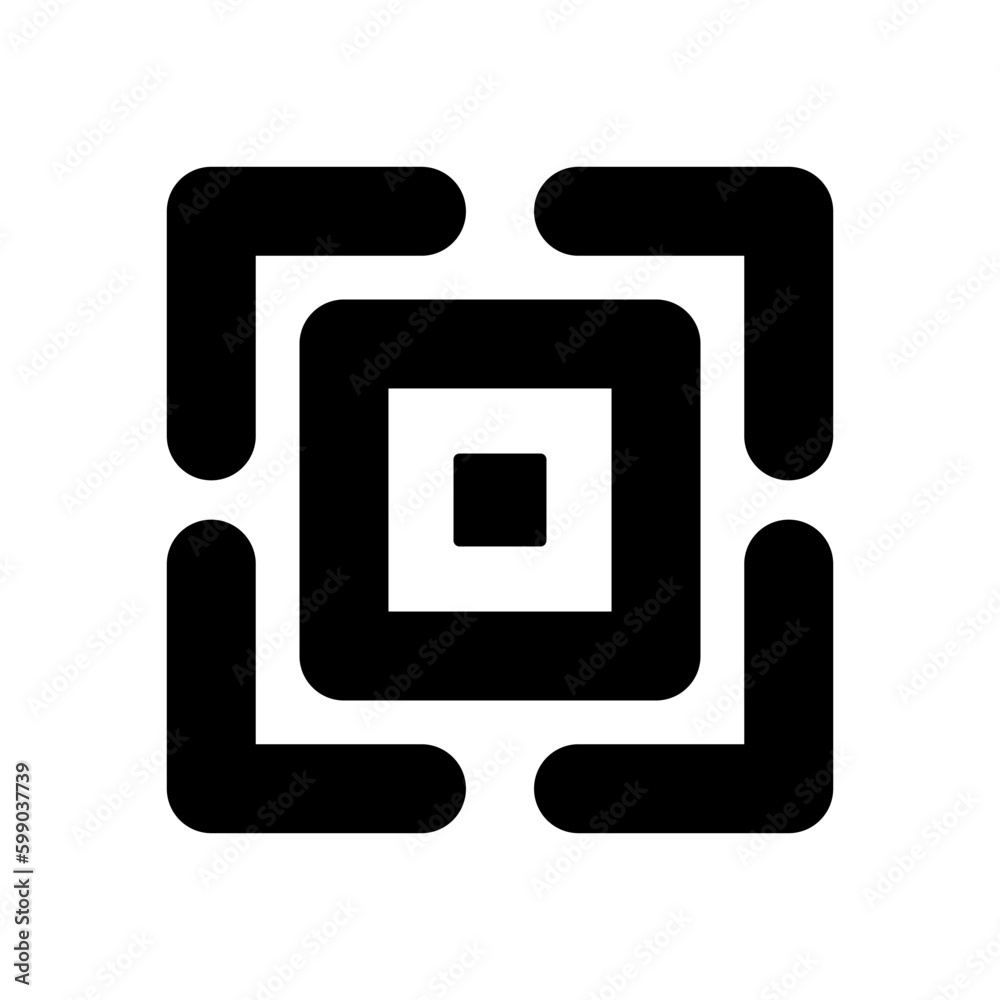 Scanning icon. Data scan. Reading. Vector. Scanning icon. Data scan. Reading. Vector.