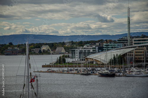 yachts in the bay