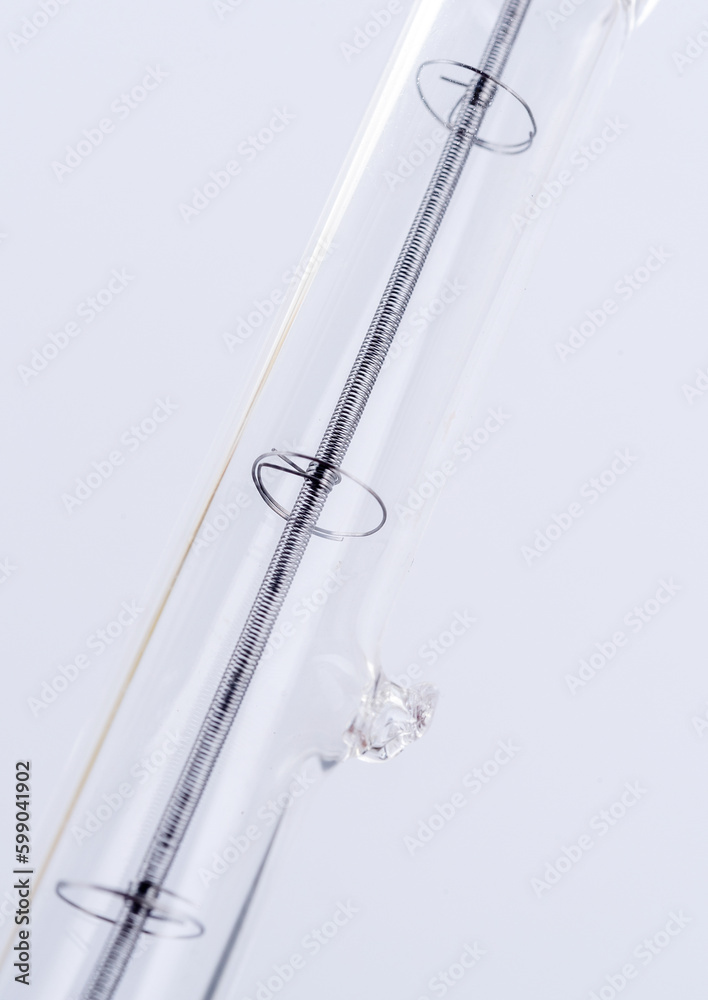 diode light bulb isolated on white background