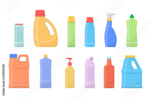 Canvastavla Chemical clean bottles