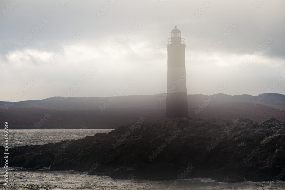 Faro del Fin del Mundo. Ushuaia. Argentina. Faro de San Juan de Salvamento