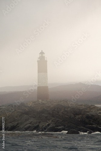 Faro del Fin del Mundo. Ushuaia. Argentina. Faro de San Juan de Salvamento