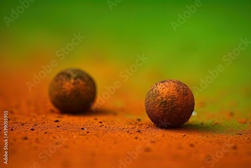 A Calming Presence  Orange and Green Spheres exposed to different environments